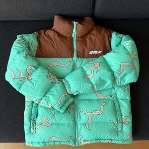 Golf Wang Flame Puffy Jacket